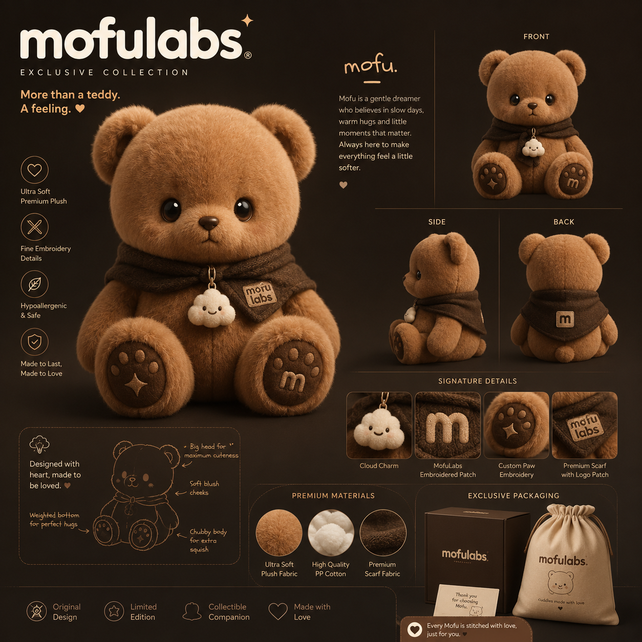 MofuLabs Teddy