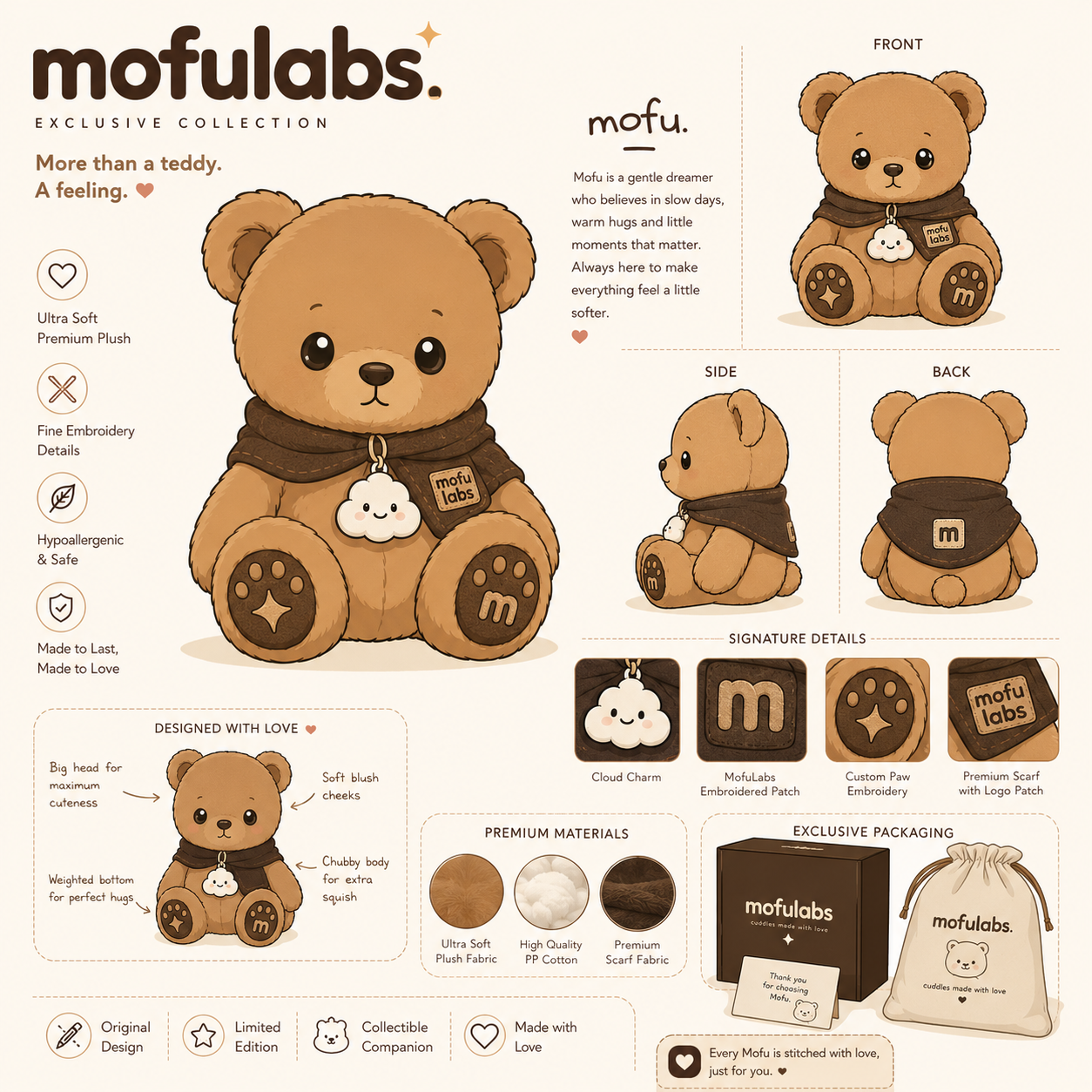 MofuLabs Teddy